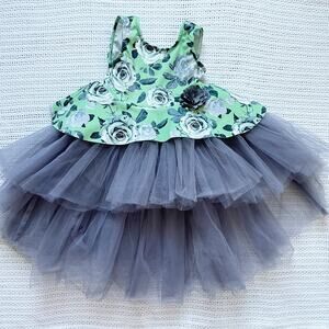 Toy Balloon High-Low Tulle Dress